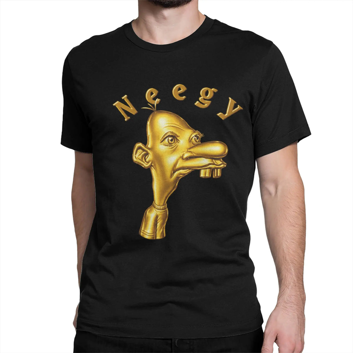 Dropshipped Neegy Meme Unisex T Shirt  Casual Tee Shirt Short Sleeve 100% Cotton