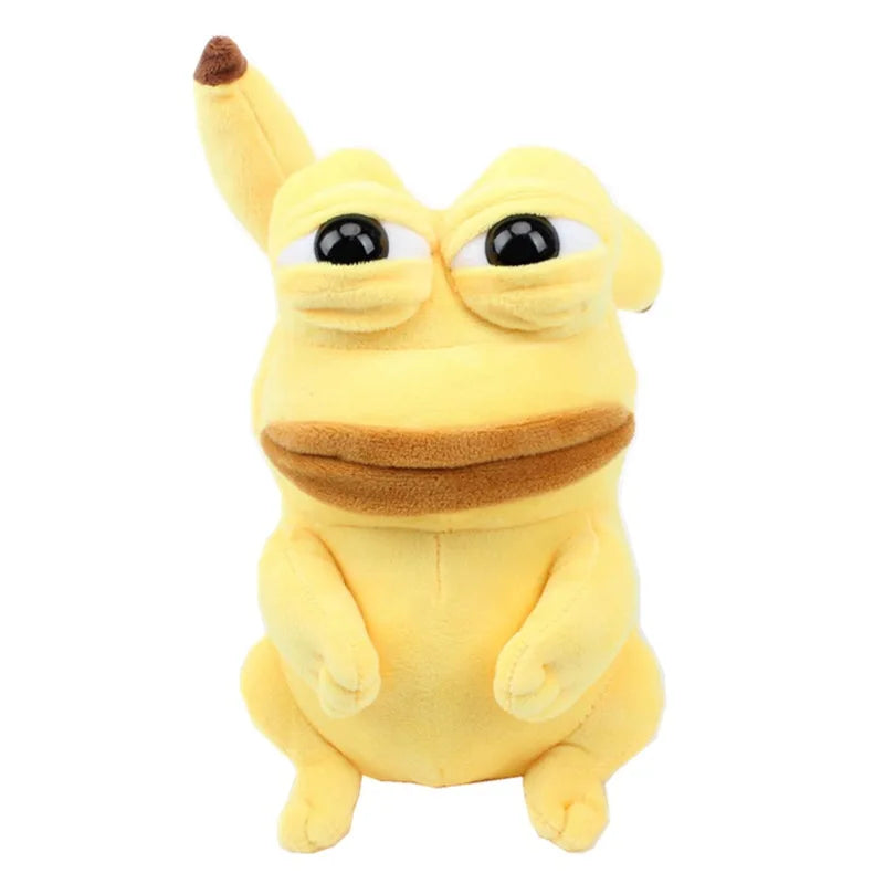 Pepechu Plush Toy Sad Frog Pepe Plush Doll 23cm