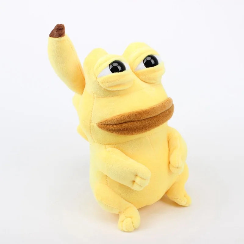 Pepechu Plush Toy Sad Frog Pepe Plush Doll 23cm
