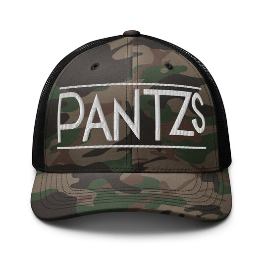 Camouflage trucker hat