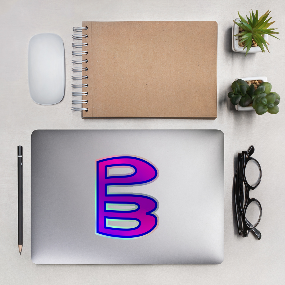 5.5" x 5.5" Holographic sticker