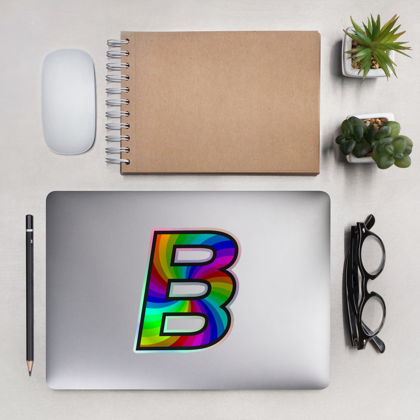 5.5″×5.5″ Holographic sticker