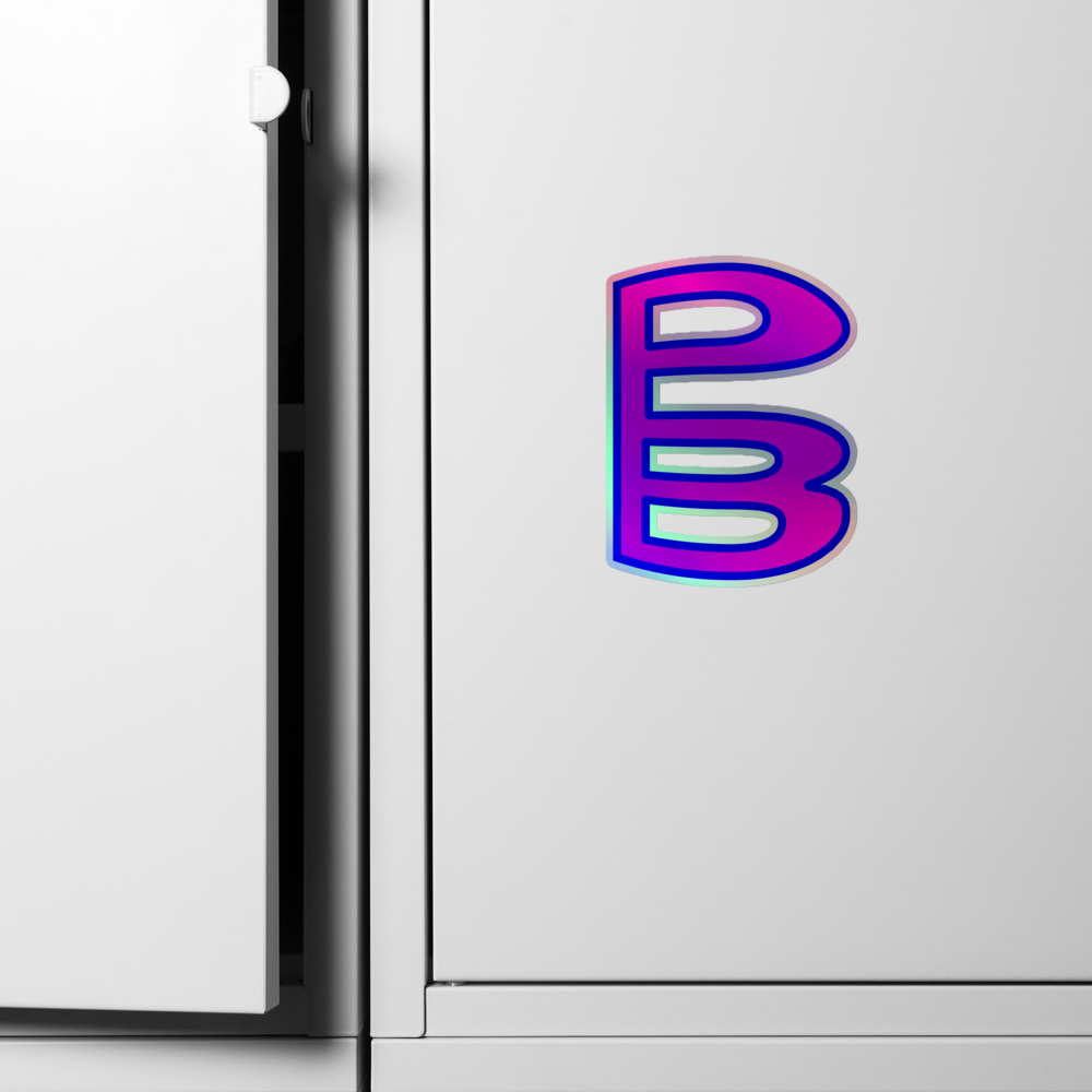 5.5" x 5.5" Holographic sticker