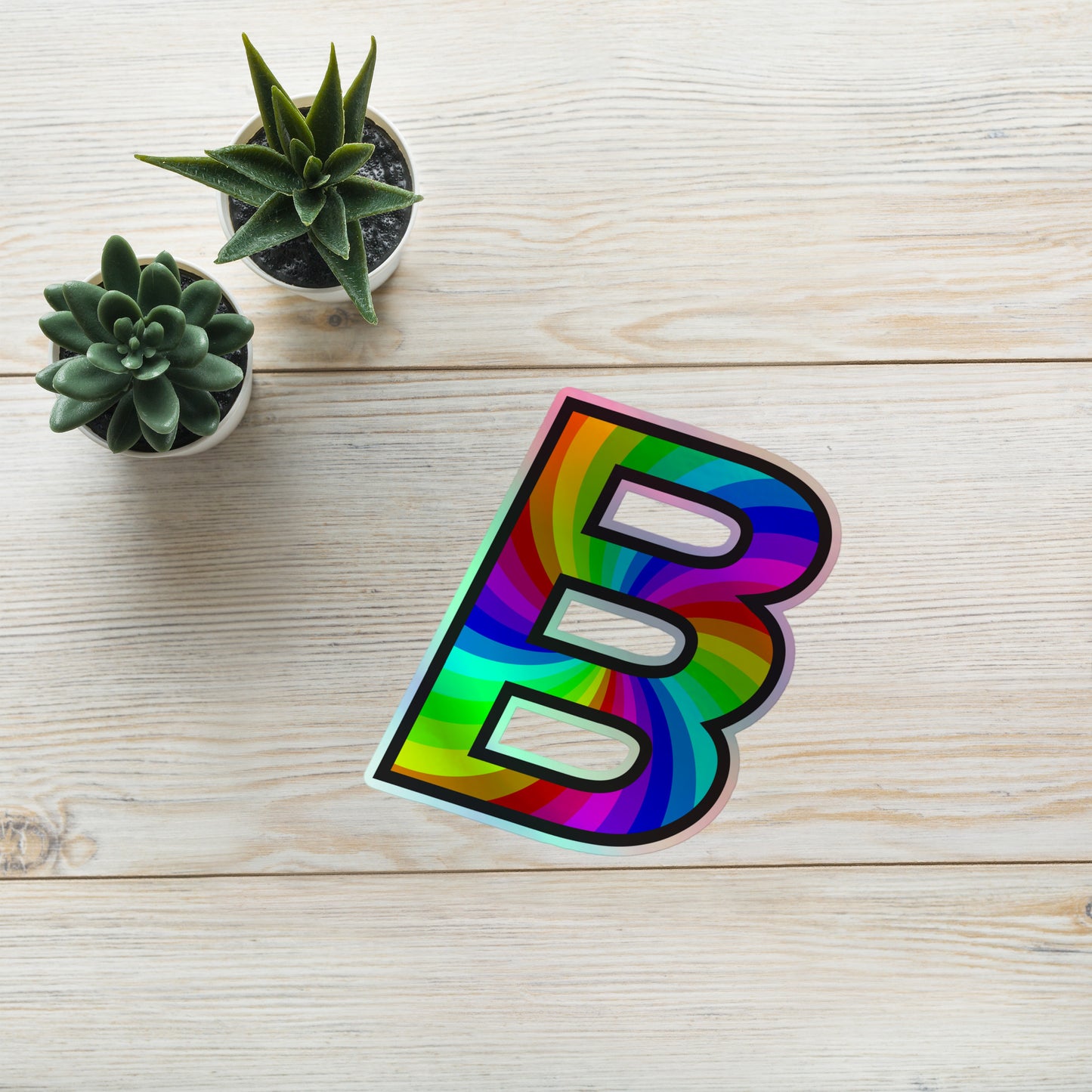 5.5″×5.5″ Holographic sticker