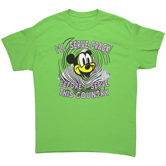 not any particular famous mouse mascot tee shirt revamp