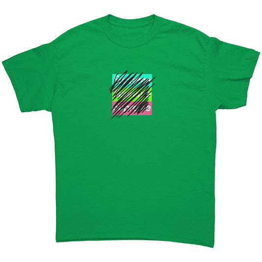 scribbled boh loho tee shirt 2