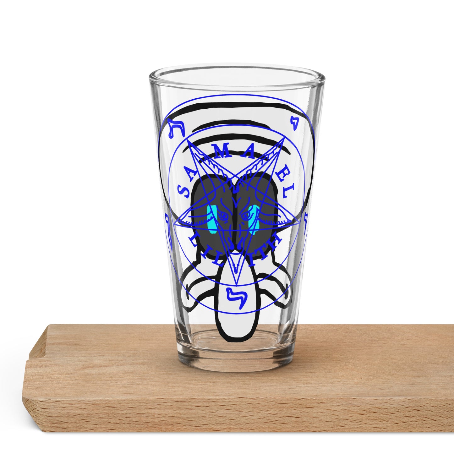 Shaker pint glass