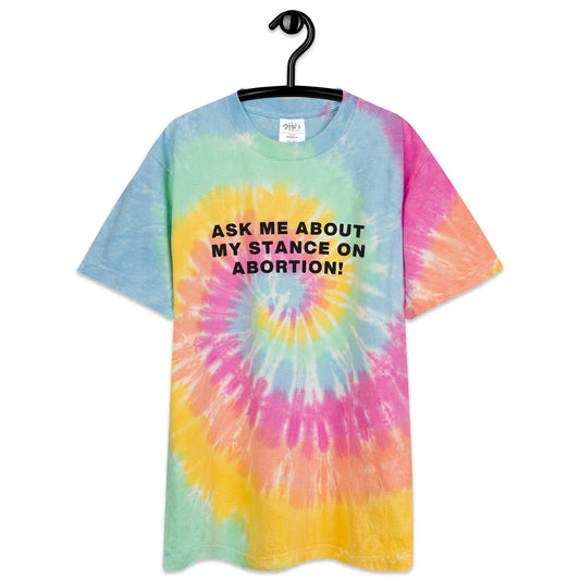 Oversized tie-dye t-shirt