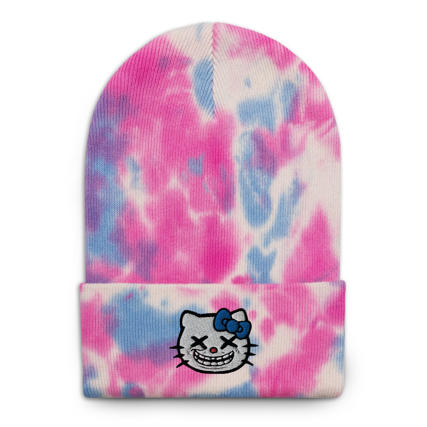 Tie-dye beanie