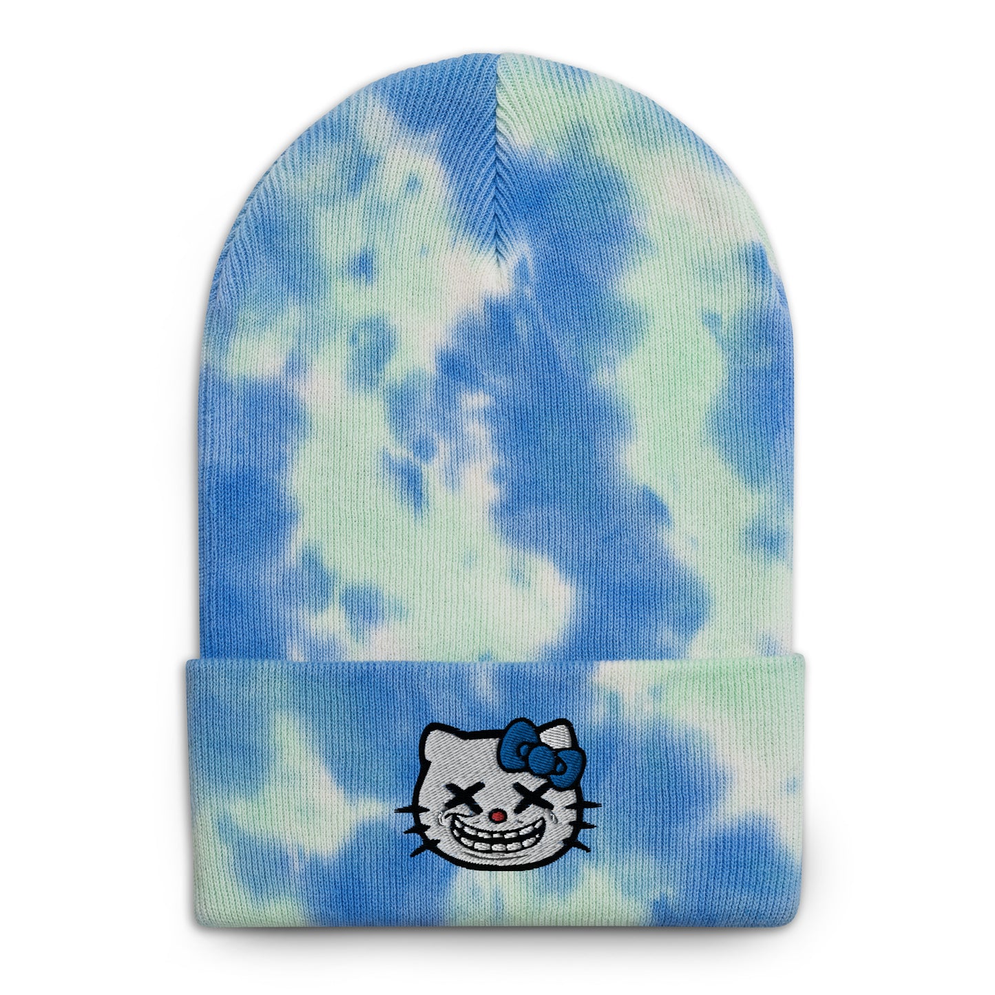 Tie-dye beanie